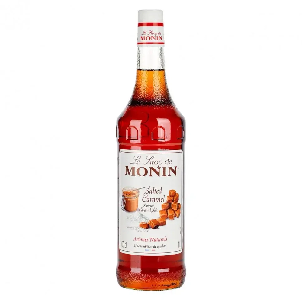 Monin Соленая карамель “SALTED CARAMEL”, стекло, 1 л.