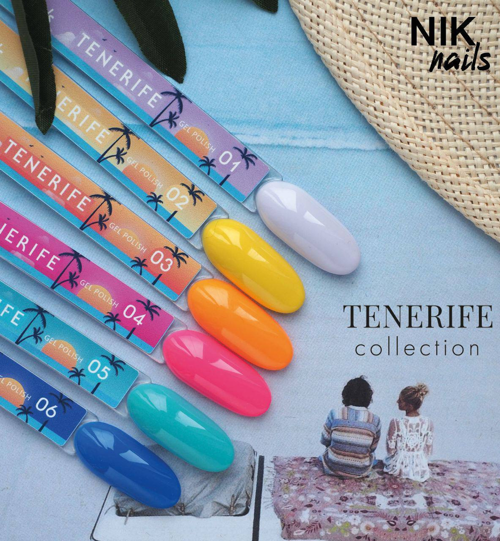 Гель-лак ТМ NIK nails Tenerife № 04 8g.