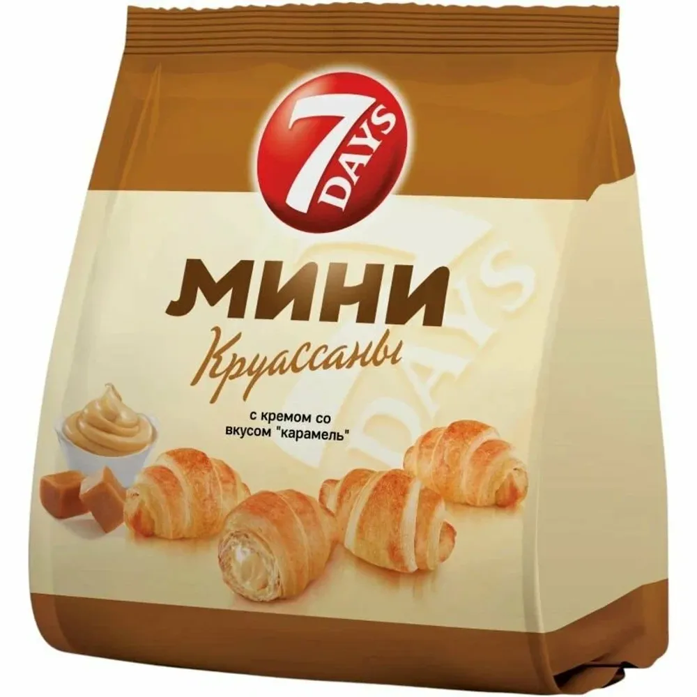 Круассаны мини "7Days" 265 гр Карамель