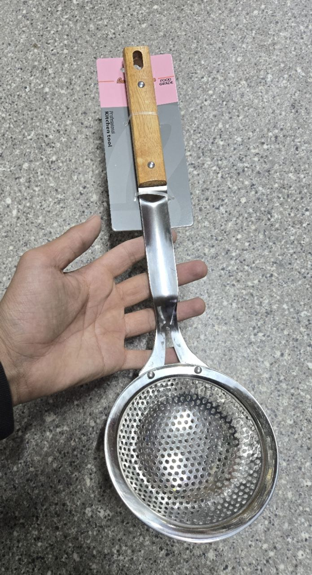 Дуршлаг деревянная ручка 16359-21