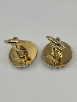 Запонки синие с якорями Wedgwood