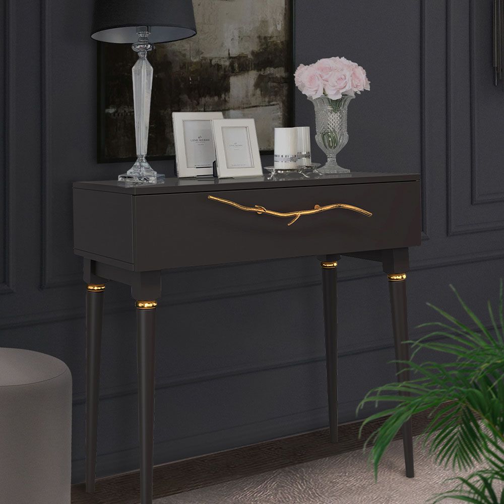 Консоль Арт Колор matte Классик Голд Терпкий коричневый матовый