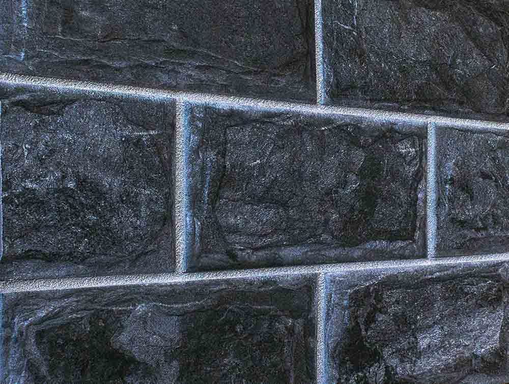 SilverFox Anes 417 Antracita / Grafito - Цокольная плитка под камень, 300х150х9
