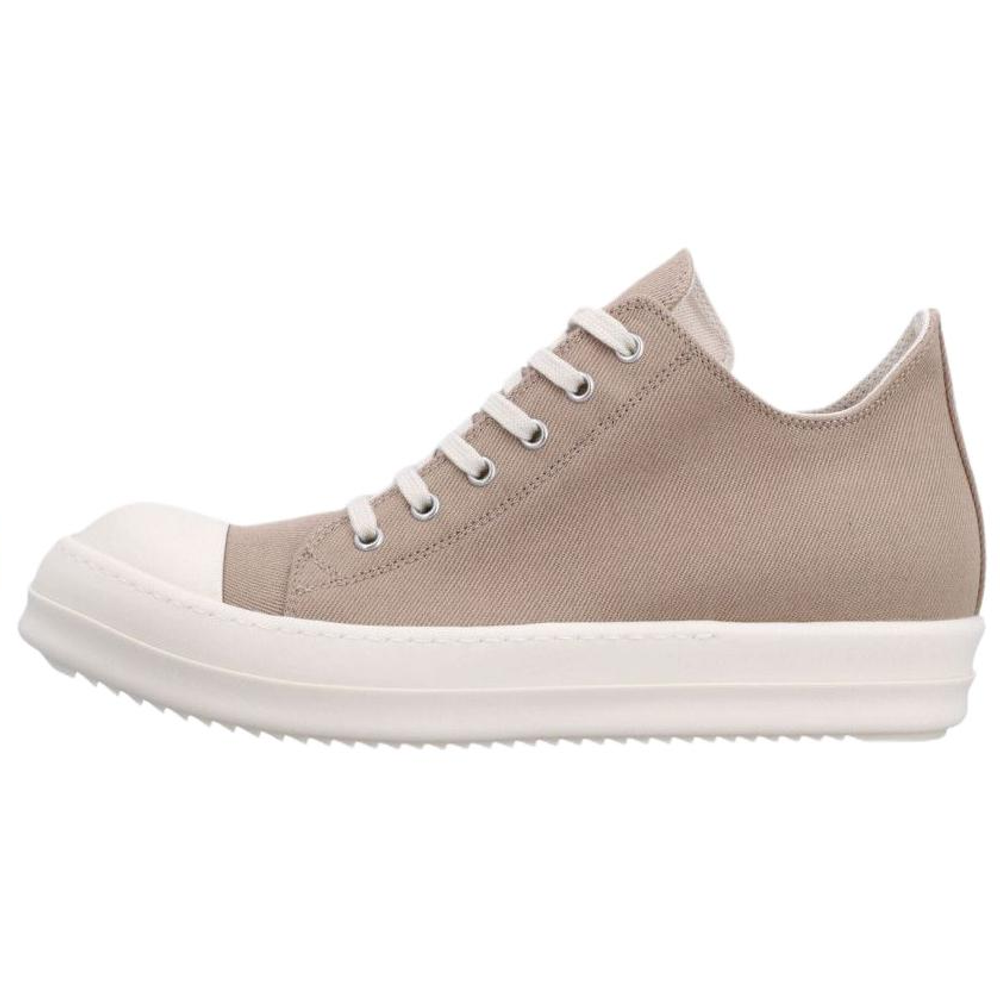 RICK OWENS/RO Canvas Shoes Men"s Beige