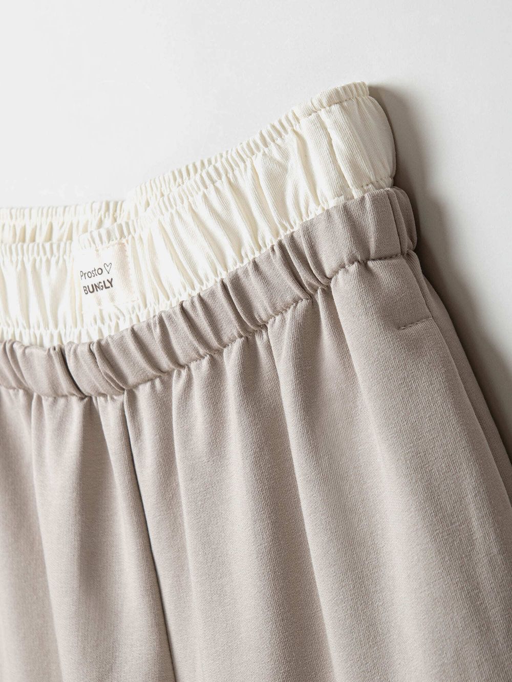 Просто джоггеры оверсайз "Какао перед сном" с имитацией подростковые