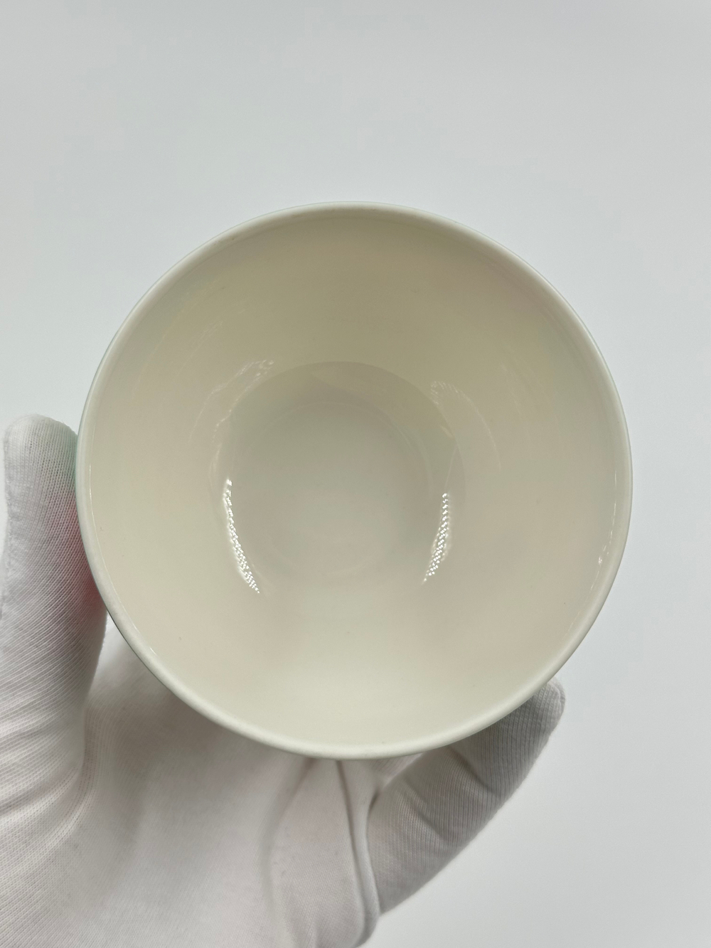 Пиала с зелёной каймой Givenchy by Yamaka