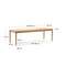 Раздвижной стол Lenon из натурального массива дуба и шпона 160(240)x90