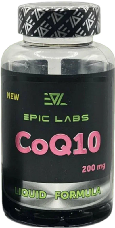Антиоксидант Epic Labs CoQ10 200 mg 60 капсул
