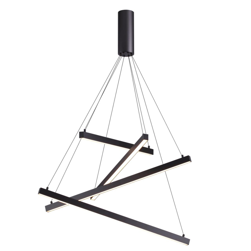 3860/48B L-VISION ODL20 309 черный/металл Подвесной светильник LED 3000K 48W 220V COMETA