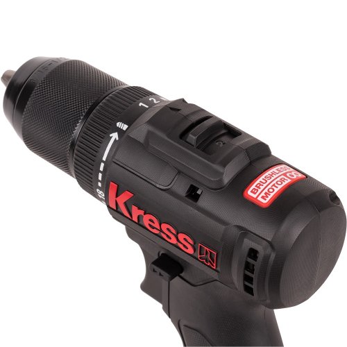 Дрель аккумуляторная KRESS KU212.1 20V 2Ачx2 ЗУ Сумка+коробка