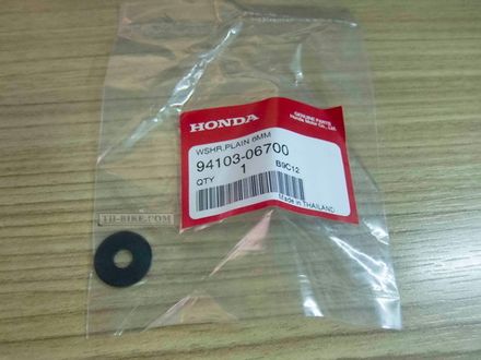 94103-06700. WASHER, PLAIN, 6MM. HONDA