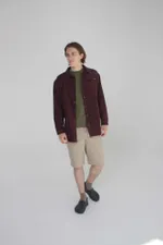 Рубашка Tulovo Вельветовая Баклажановая