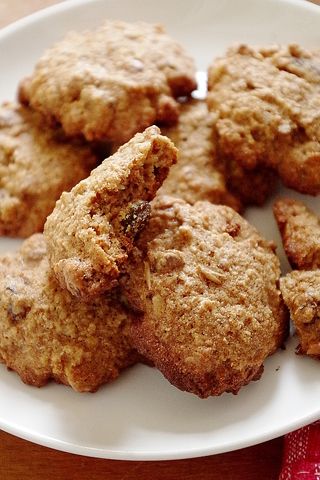 Цельнозерновое овсяное печенье