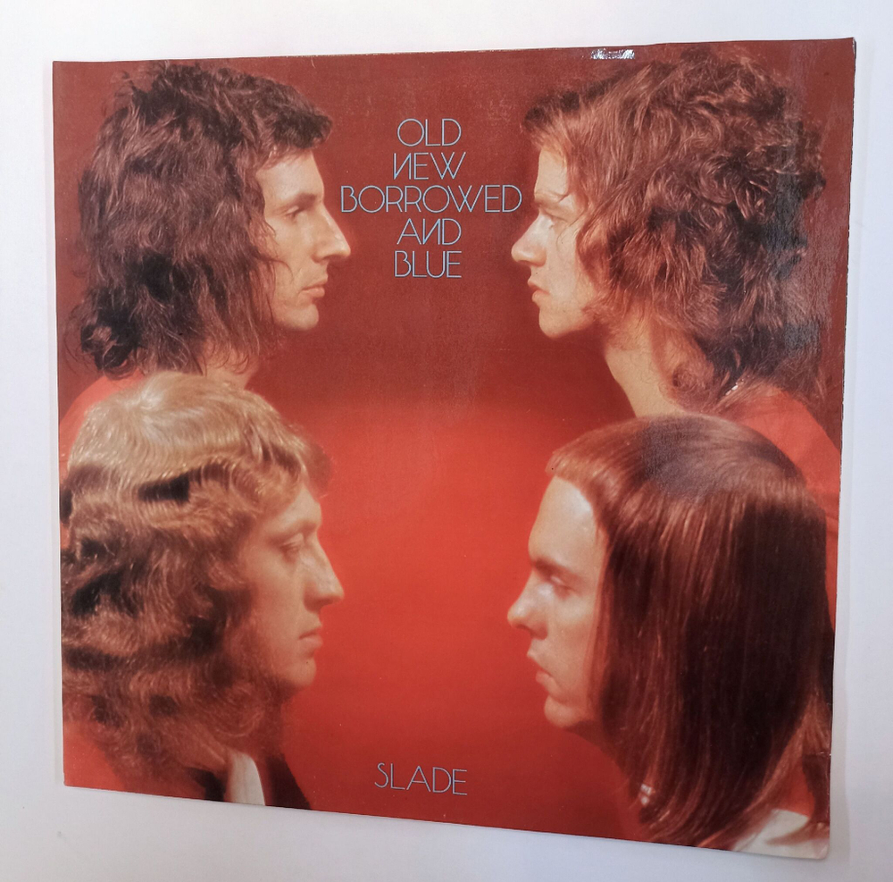 Винтажная виниловая пластинка LP Slade Old New Borrowed And Blue (Germany 1974)