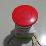 Кнопка вращения рабочего диска (красная) GW 40A/Touch Stop Button