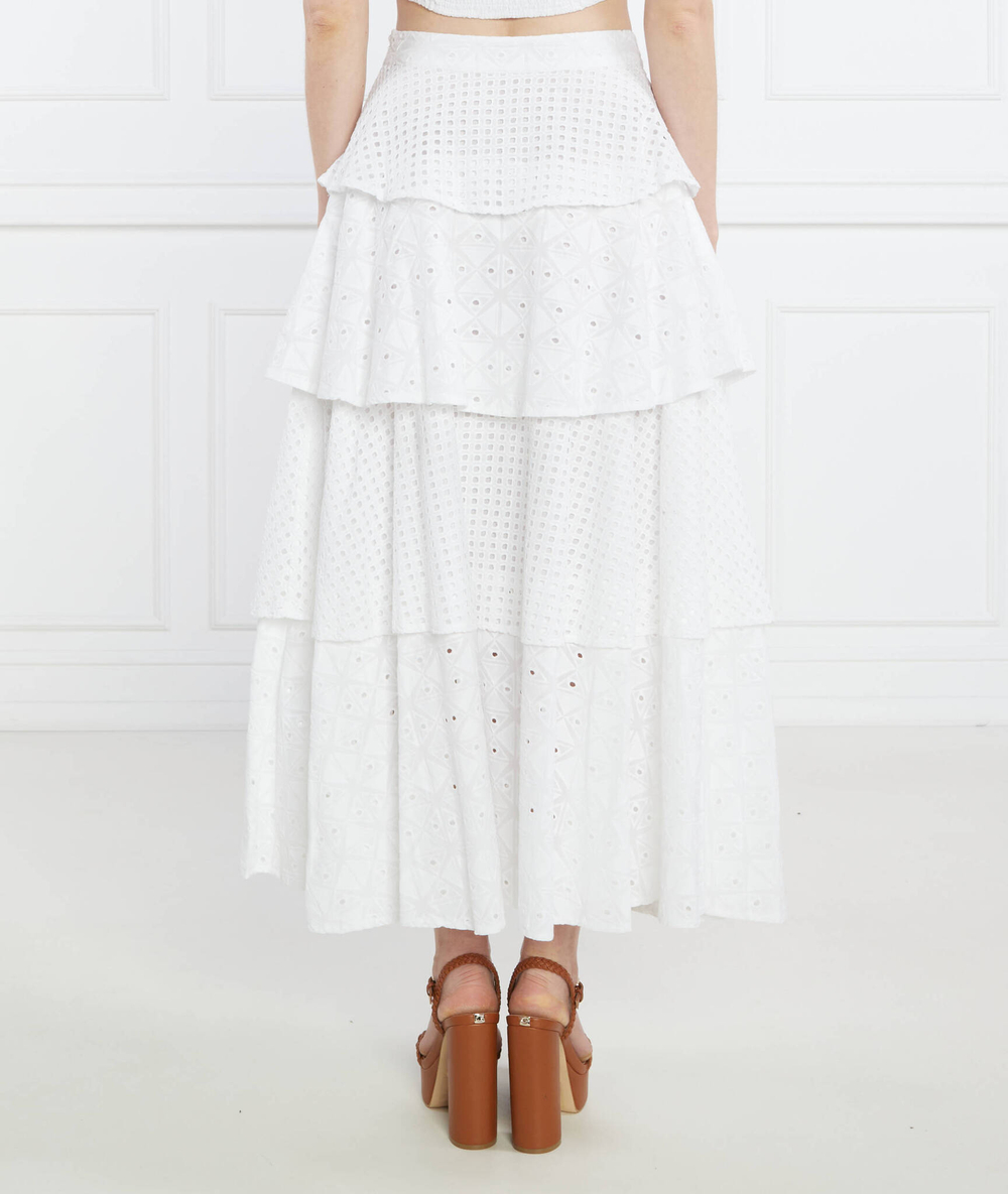 Юбка LONG SKIRT ZAKOL Silvian Heach - белый(CVP23029GO)