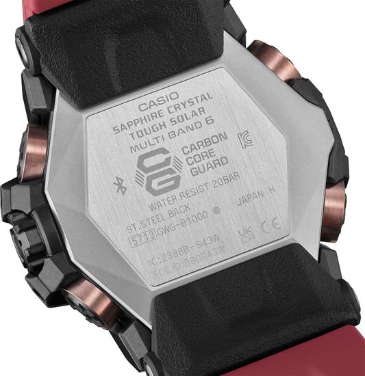 Японские наручные часы Casio G-SHOCK GWG-B1000-1A4 с хронографом