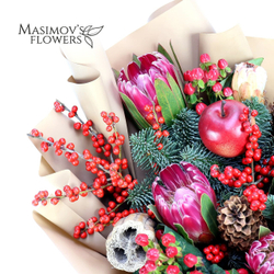 Букет "Зимний лес"