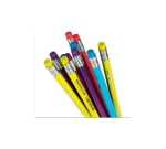 Карандаш чернографитный Deli Scribe HB шестигр. липа, ластик EU50806-1