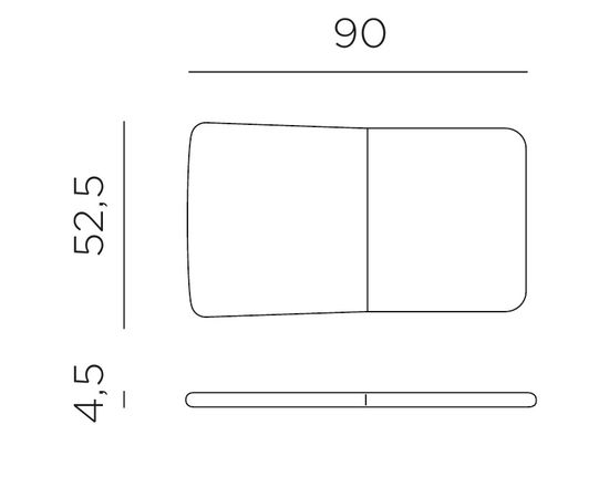 Подушка для лаунж кресла Doga Relax