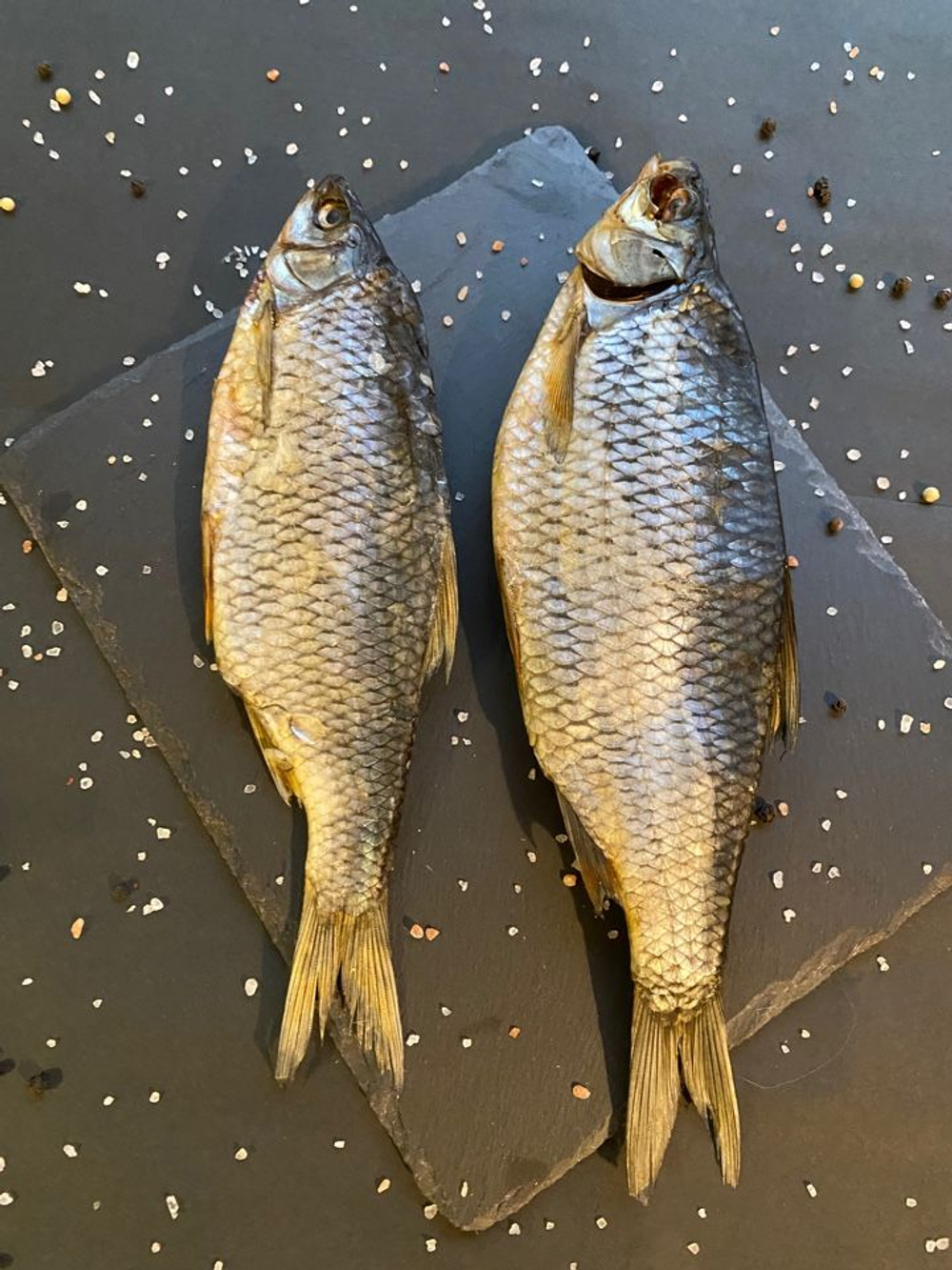 Плотва вяленая, слабосоленая, Ладожское озеро, собственное производство, 1000 грамм