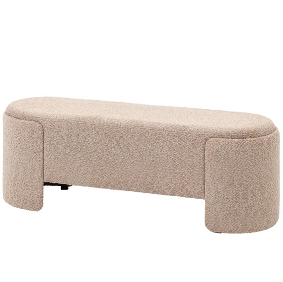 Банкетка Taks 115х41 см, букле капучино