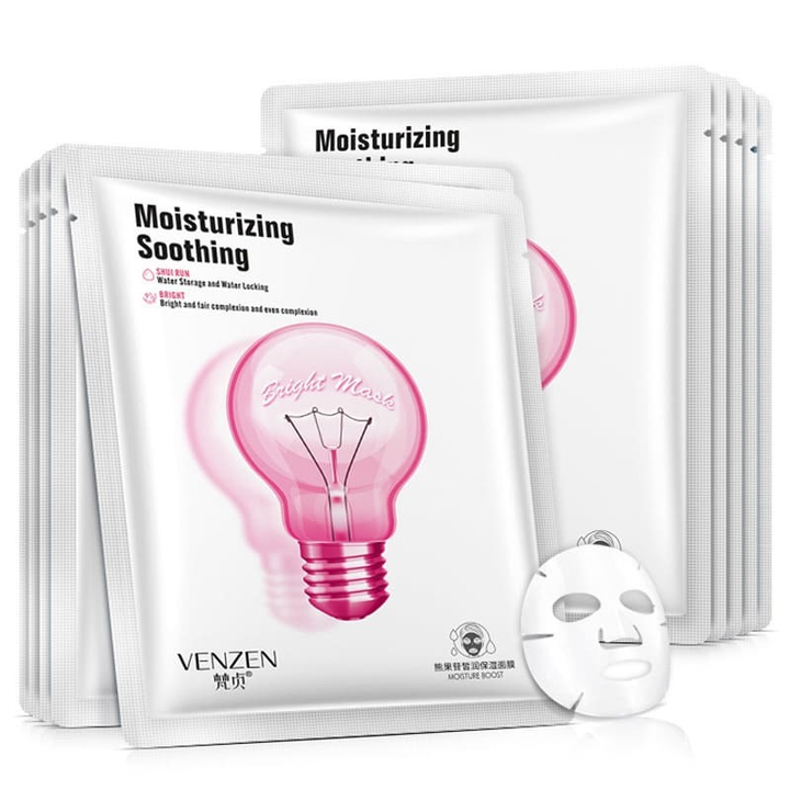 Маска для лица Venzen Moisturizing Soothing Увлажнение и сияние кожи 25 г