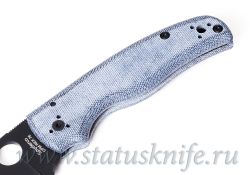 Нож Spyderco SHAMAN Denim Micarta REX76 Exclusiveфотография - 3