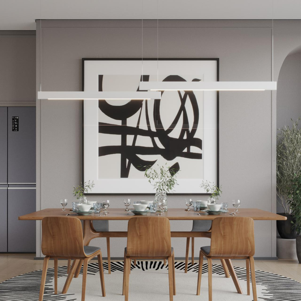 359549 LEDO NT25 000 белый Светильник подвесной диммир. со сменой цв.темпер. (пульт ДУ/прилож. Smart Life) IP20 LED 12/24W 220-240V 3000-5700К ITER