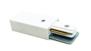 Ввод питания для трекового шинопровода A160033 белый Track Accessories Arte Lamp