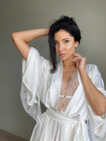 Халат-кимоно Melissa Молочный