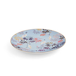 Portmeirion - Sara Miller India 20см Десертная тарелка Crane Sky Blue / артикул   SMI78964-XG-D  / GTIN 00878845