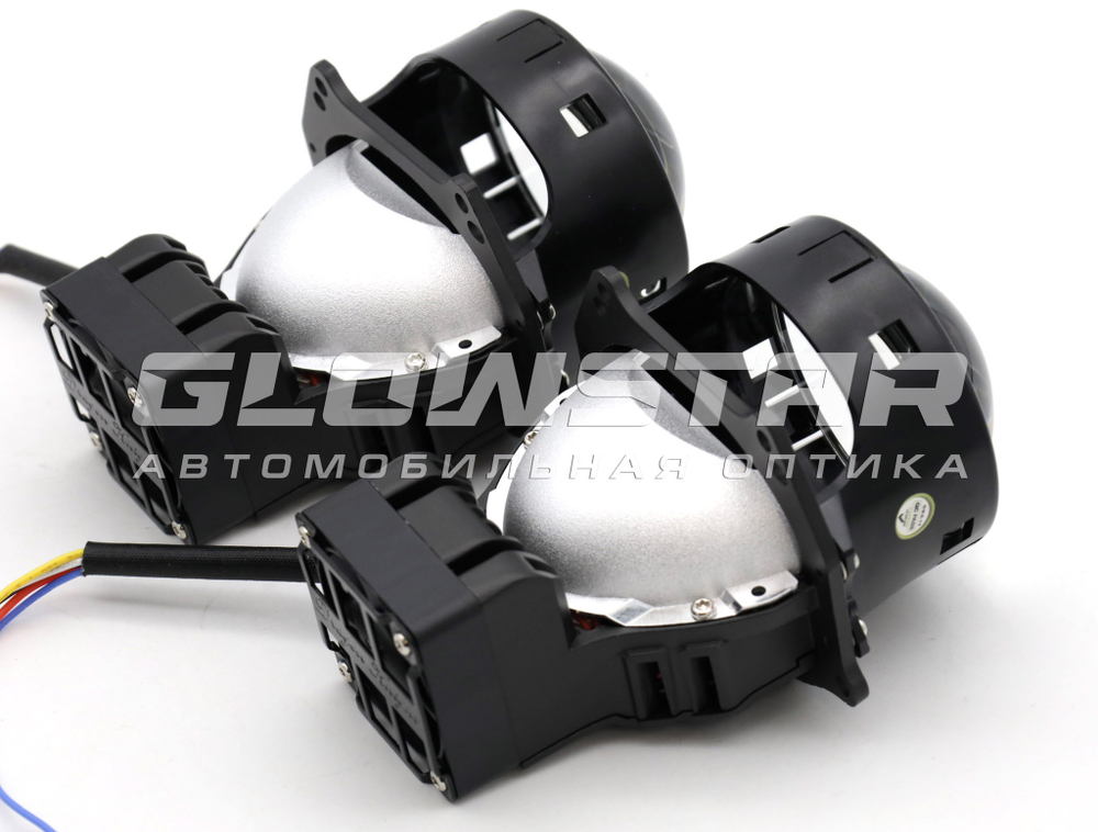 Билед модули Aozoom K3 Dragon Knight New DK200 (III поколение) 3.0 дюйма, 2 чипа, 5500K, 12V, 50W/60W, крепление 3R (комплект, 2шт)