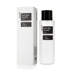 Coxir Black Snail Collagen Toner антивозрастной тонер с улиточным муцином и коллагеном