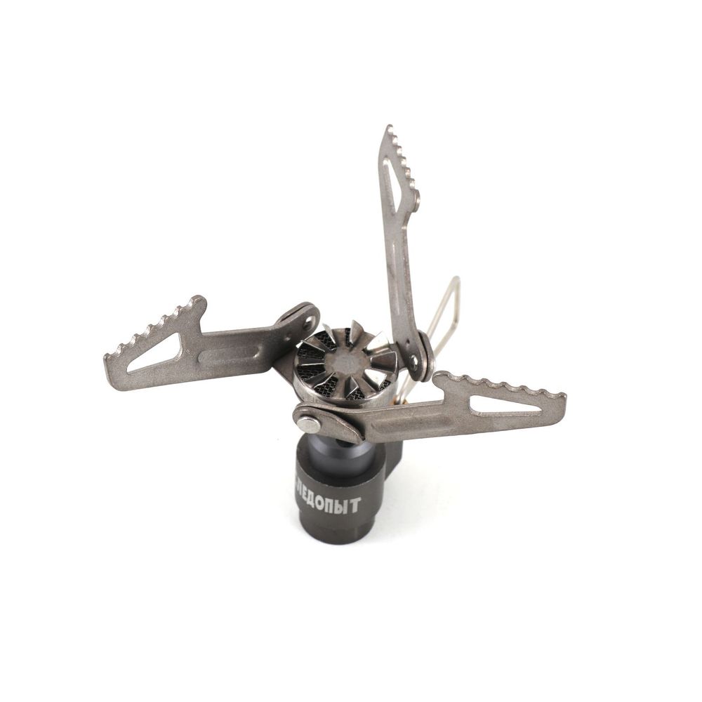 Плита порт. газовая &quot;СЛЕДОПЫТ - Мечта Путешественника&quot;, титановая, Всего! 25 г/120/