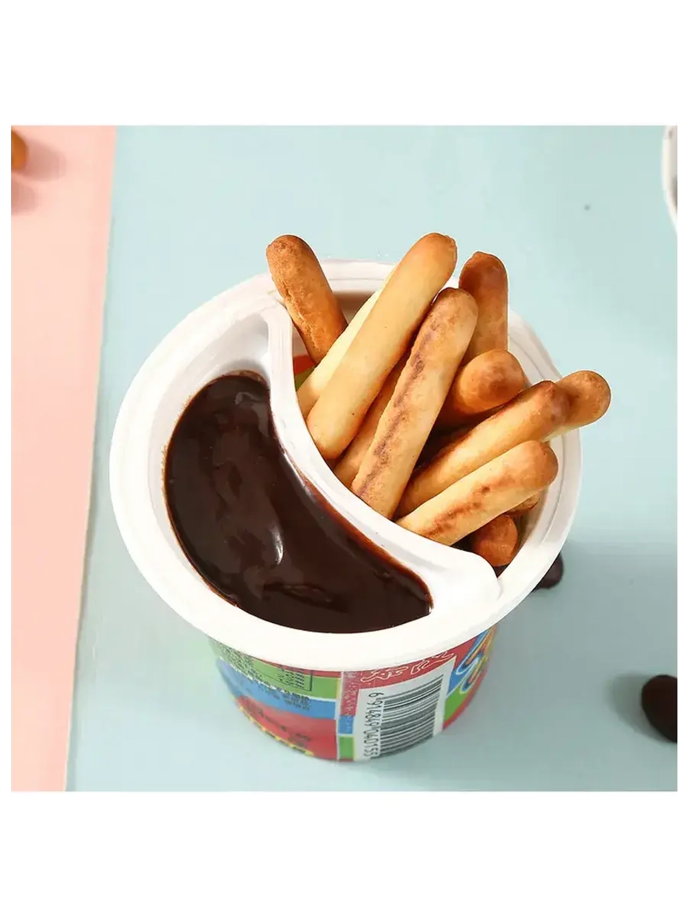 Печенье бисквитные палочки с шоколадной пастой 13 г * 10 шт