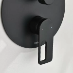 Душевая система Black&white Gravity GL-9105-MB черная матовая