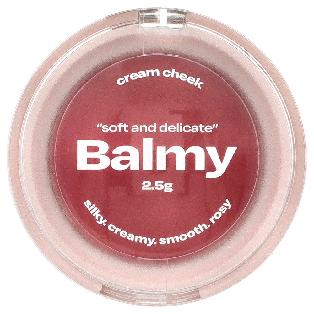 alternativestereo, бальзамический крем для щек, нежная роза, № 5, 2,5 г (0,08 унции)