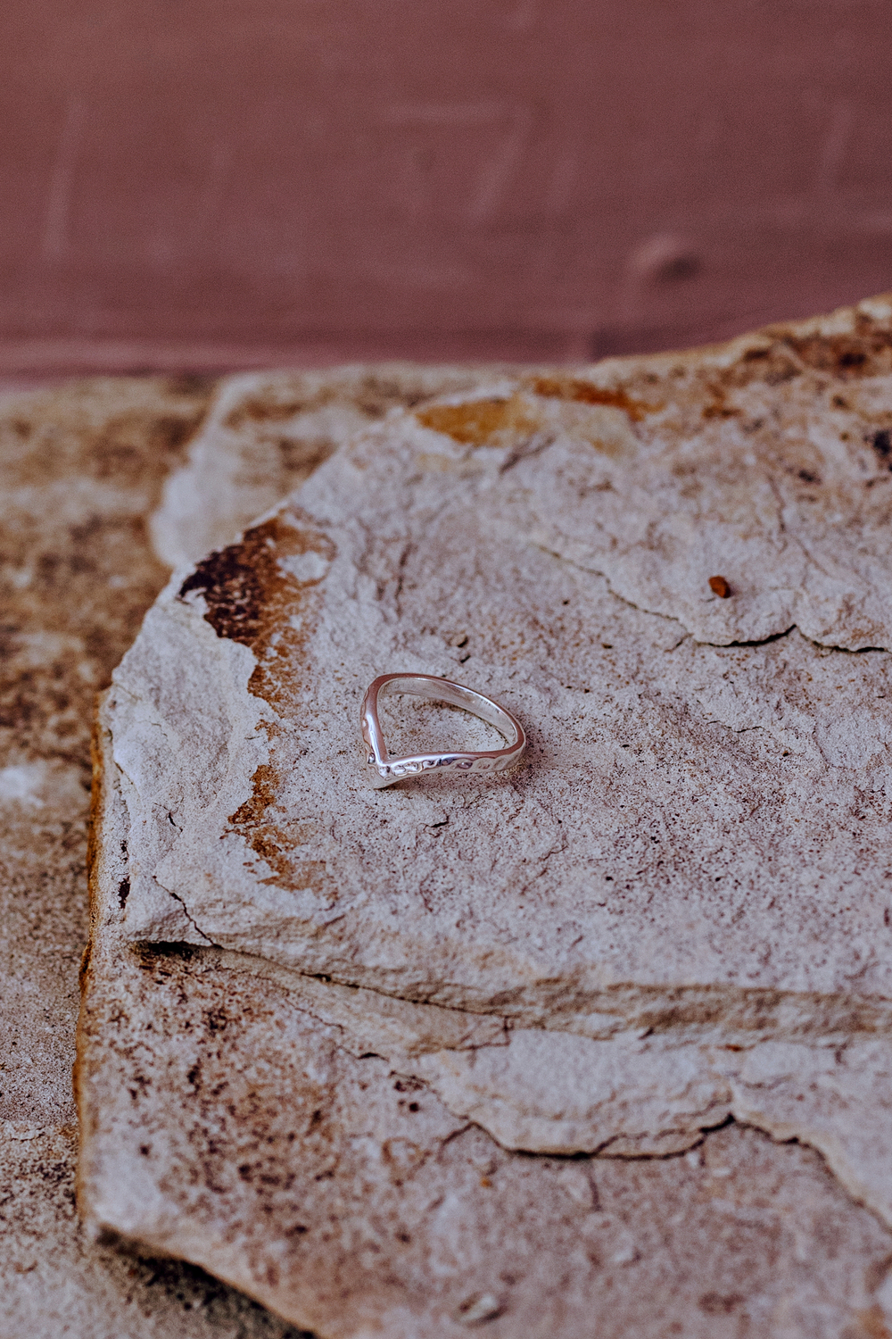 V-кольцо на фалангу мятое