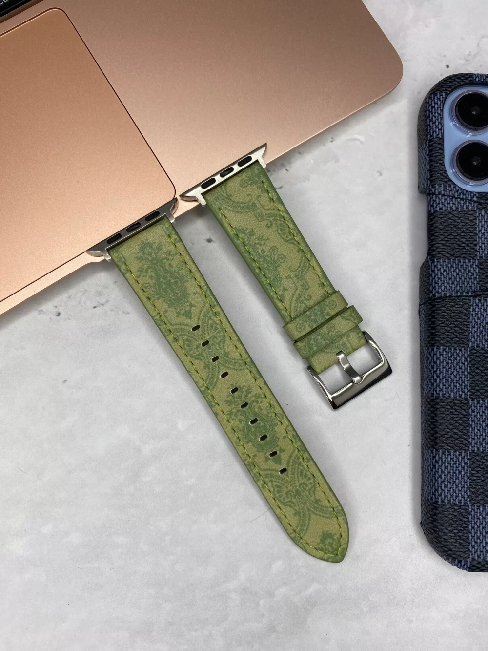 Ремешок для Apple Watch (watch buckle). Кожа. 42/44/45mm