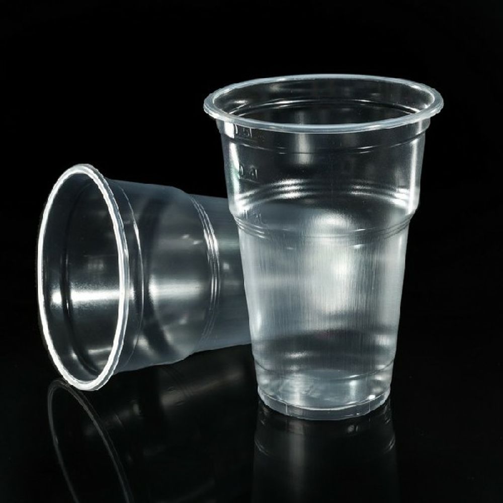 Стакан 330мл прозрачный (100/1500)