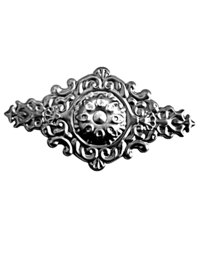 Кованая накладка 210х405 мм, толщина 1 мм.