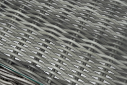 "Амароне" обеденная группа из искусственного ротанга на 6 персон, цвет графит