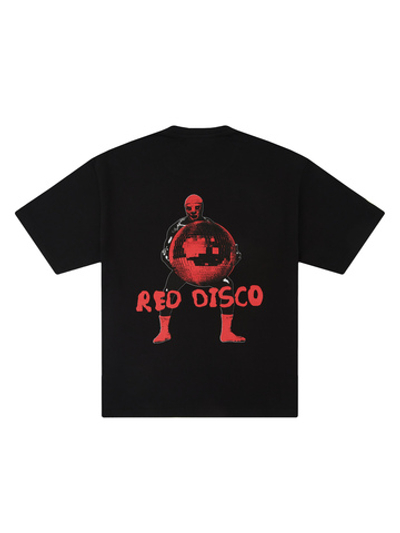 Футболка Диско-клуб & Amazing Red черная
