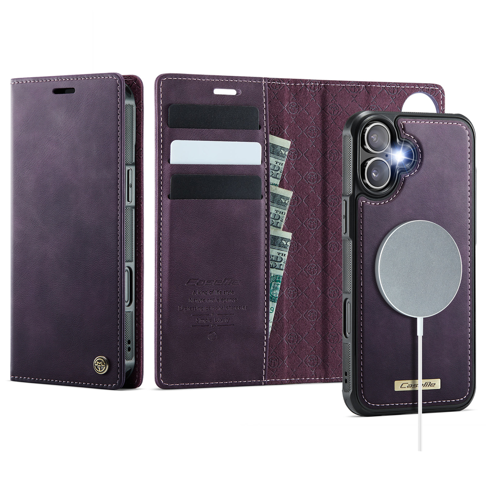 Чехол-кошелек CaseMe 2 in 1 MagSafe iPhone 17