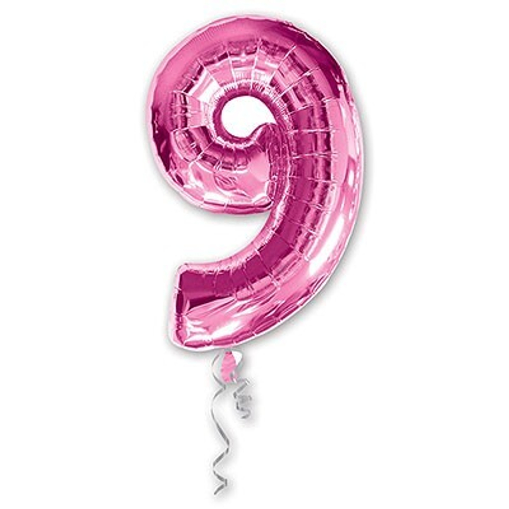 Цифра "9" (цвет на выбор) 1 шт