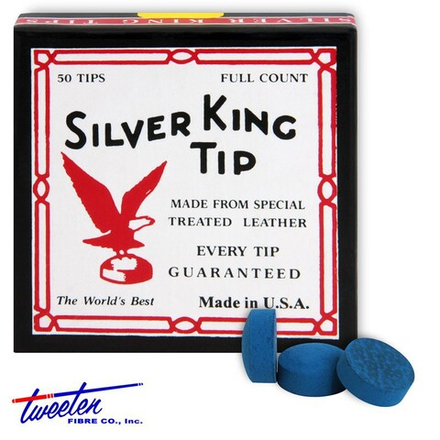 Наклейка для кия "Silver King" ø14мм 50шт.
