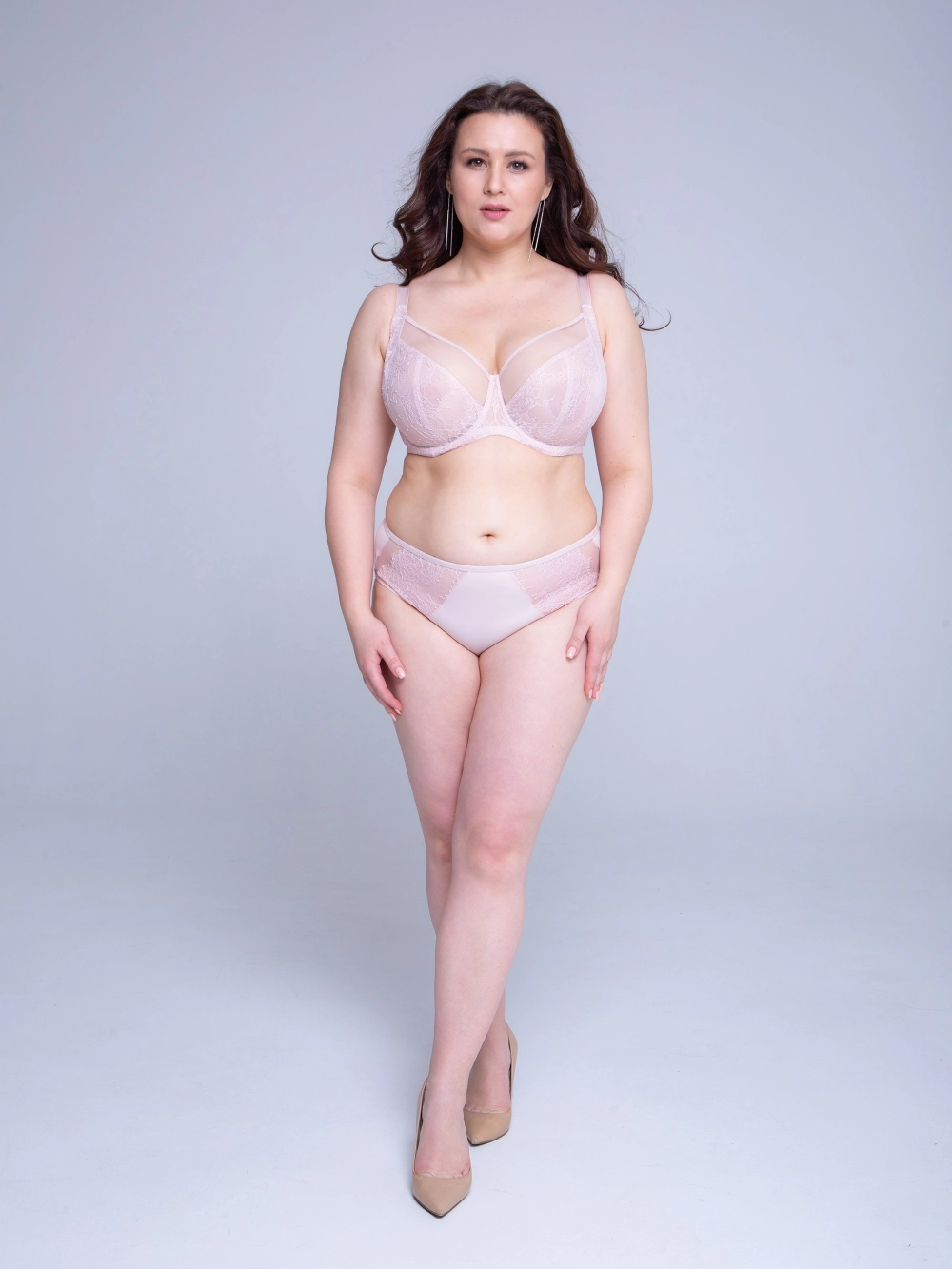 Бюстгальтер БельеСфера Ксения минимайзер, мягкая чаша (розовый)