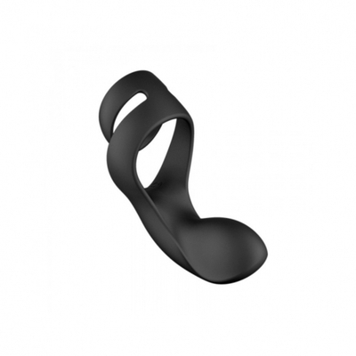 Вибростимулятор промежности с двойным кольцом SVAKOM Benedict (Цвет: Черный)