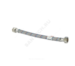 Подводка гибкая для воды нержавеющая оплетка ГИГАНТ 3/4" г-ш L=0.4м AQUALINE 04955